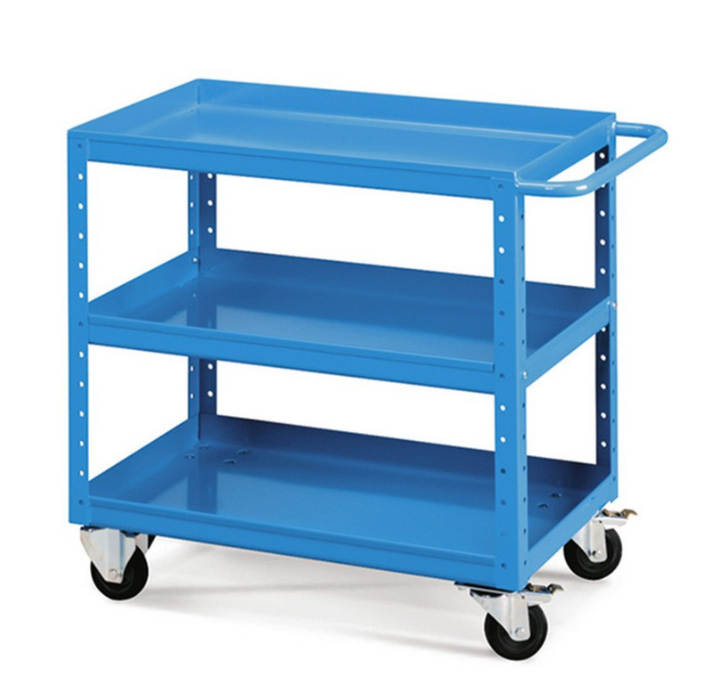 [FCR009101 04] Carro compat Azul | 920x510x810mm 3 niveles, Storage Compat