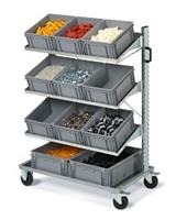 [FLBB1026252] Carro Unimod c/ruedas, c/contenedores 1023x613x1430, Storage Compat