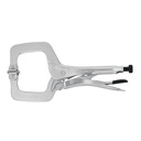 Alicate de presión 11" tipo "C" con mordaza autoajustable